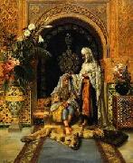 unknow artist Arab or Arabic people and life. Orientalism oil paintings  235 Spain oil painting artist